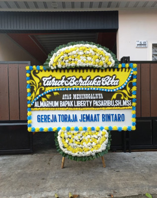 Papan Bunga Duka di Meranti Pandak