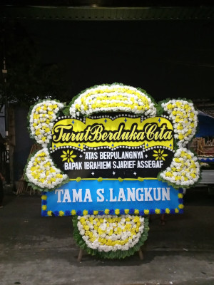 Papan Bunga Duka di Meranti Pandak